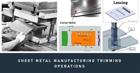 sheet metal piercing tool|trimming operation in sheet metal.